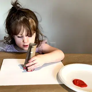 Valentine's Day Heart Craft How To