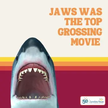 Jaws was the top grossing movie in 1975