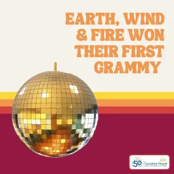 Earth, Wind, and Fire won their first Grammy in 1975